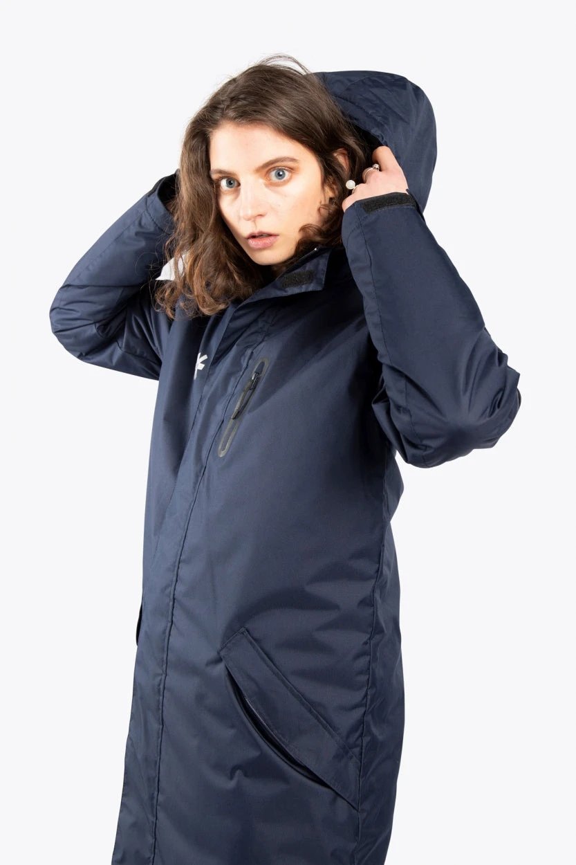 Osaka Unisex Stadium Jacket Navy - afbeelding 10