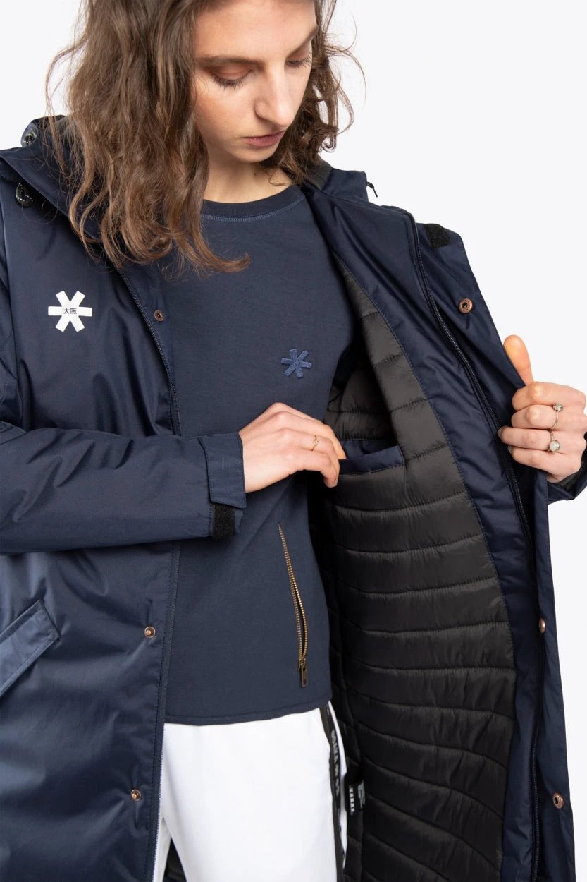 Osaka Unisex Stadium Jacket Navy - afbeelding 11