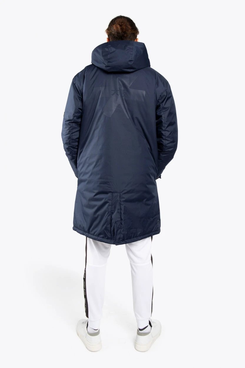 Osaka Unisex Stadium Jacket Navy - afbeelding 6