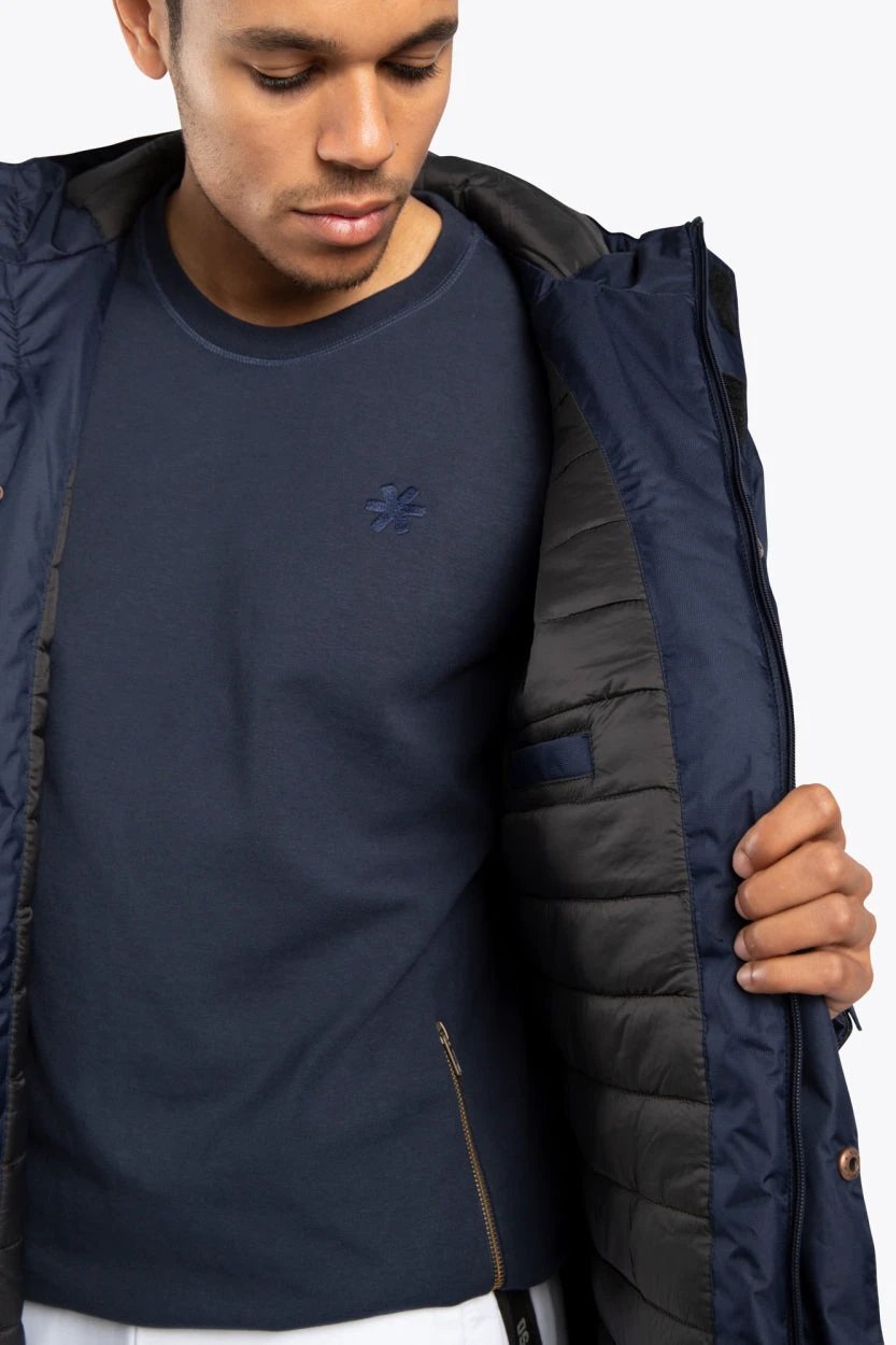 Osaka Unisex Stadium Jacket Navy - afbeelding 9